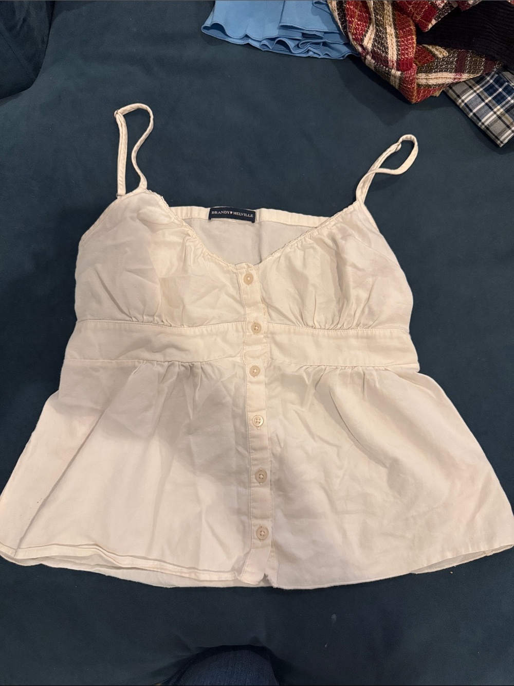 BRANDY MELVILLE button down cami